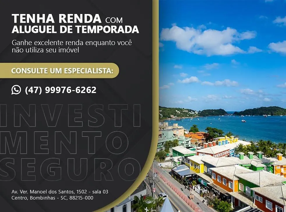 شقة Agravavel Apartamento A Poucos Minutos Da Praia بومبينهاس